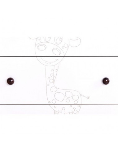 Comoda bebelusi cu rama de infasat detasabila, Drewex Giraffe