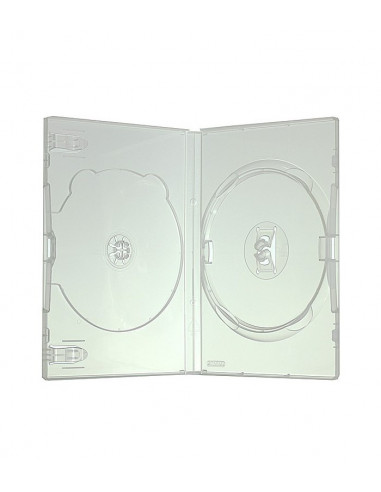 Carcasa 2 DVD 14 mm Clear