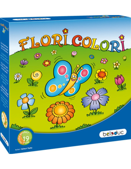 BEL22417,Joc Florile Colorate Beleduc