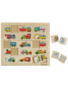 BEL11007,Puzzle Amesteca si potriveste Transport