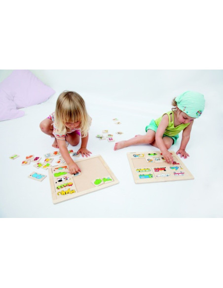 BEL11007,Puzzle Amesteca si potriveste Transport