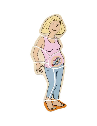 BEL17024,Puzzle stratificat Mama si Copilul Beleduc