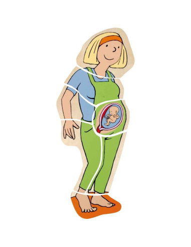 BEL17024,Puzzle stratificat Mama si Copilul Beleduc