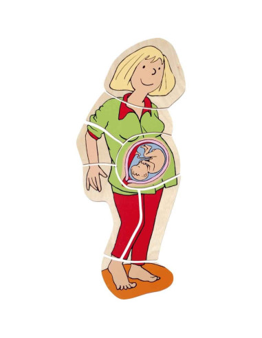 BEL17024,Puzzle stratificat Mama si Copilul Beleduc