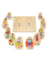 BEL17052,Puzzle stratificat Bunica si Bunicul Beleduc