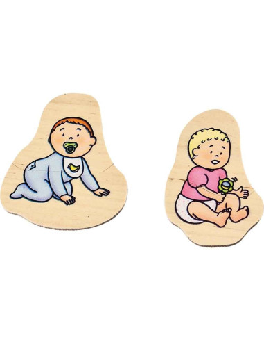 BEL17052,Puzzle stratificat Bunica si Bunicul Beleduc