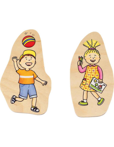 BEL17052,Puzzle stratificat Bunica si Bunicul Beleduc