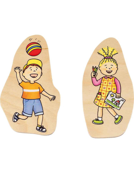 BEL17052,Puzzle stratificat Bunica si Bunicul Beleduc