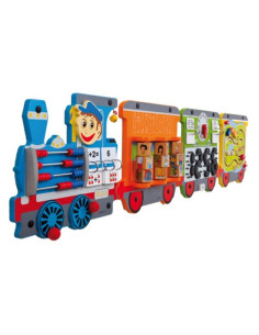 BEL23642,Aplicatie de perete Trenuletul cu ceas 2