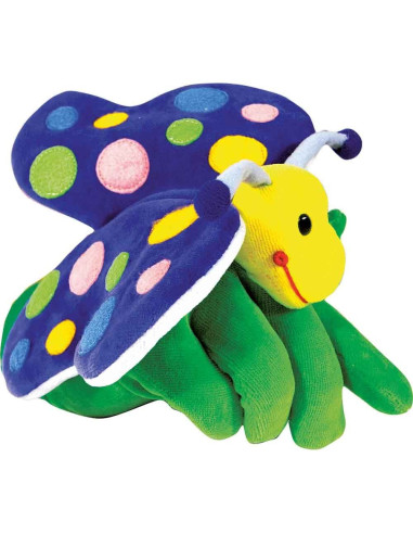 BEL40280,Papusa de mana Fluture