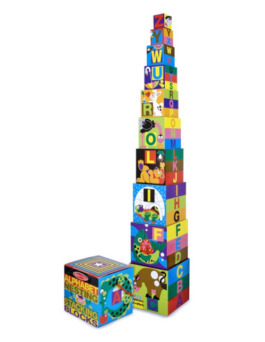 MD2782,Piramida Alfabet Melissa and Doug