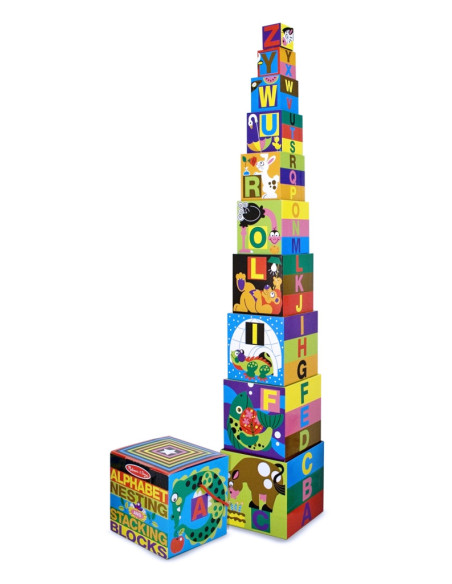 MD2782,Piramida Alfabet Melissa and Doug