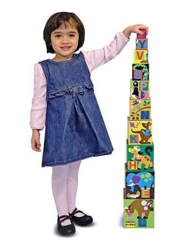 MD2782,Piramida Alfabet Melissa and Doug