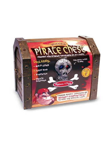 MD2576,Set de joaca Cufarul piratilor Melissa and Doug