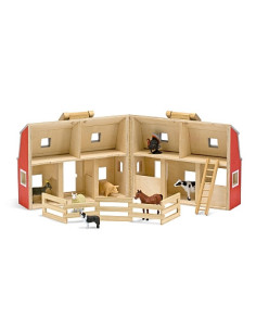 MD3700,Grajd din lemn pliabil Melissa and Doug 2