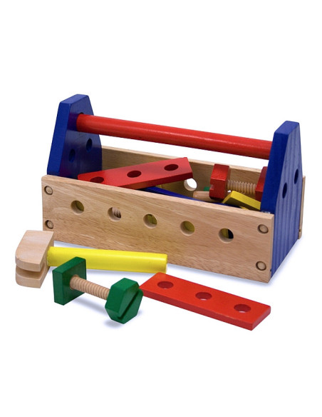 MD0494,Ladita din lemn cu scule Melissa and Doug