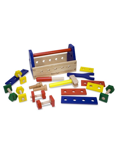 MD0494,Ladita din lemn cu scule Melissa and Doug