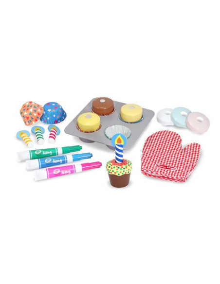 MD4019,Set de joaca Decoreaza briosele Melissa and Doug