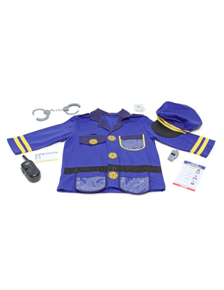 MD4835,Costum carnaval copii Ofiter de Politie Melissa and Doug