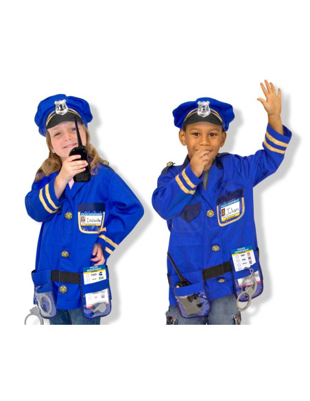 MD4835,Costum carnaval copii Ofiter de Politie Melissa and Doug