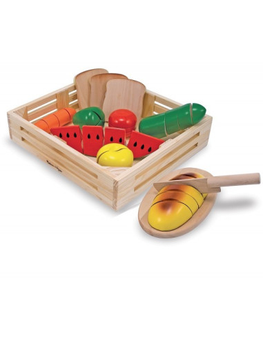 MD0487,Joc din lemn alimente de feliat Melissa and Doug