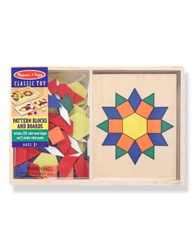 MD0029,Sabloane si forme geometrice din lemn Melissa and Doug