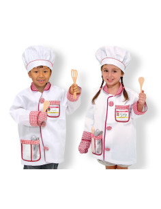 MD4838,Costum carnaval copii Bucatar Sef Melissa and Doug 2