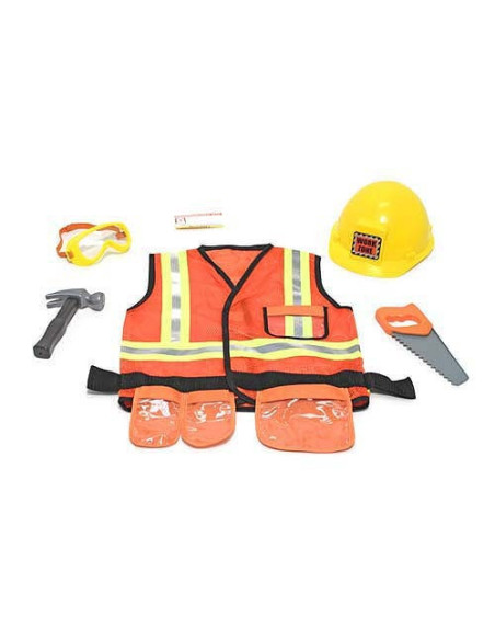MD4837,Costum de carnaval jocuri de rol Constructor Melissa and Doug