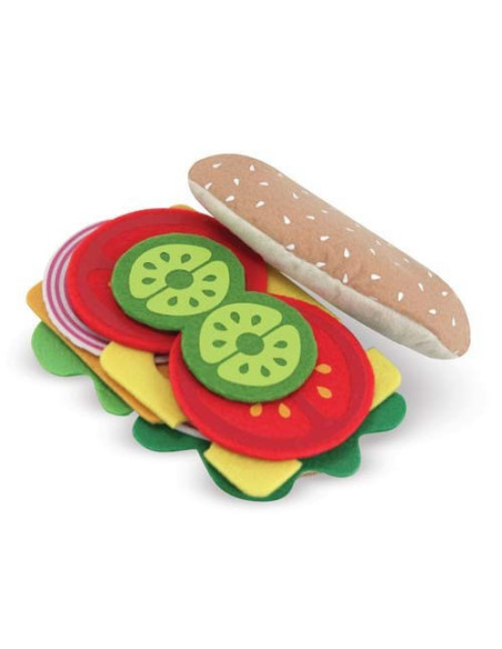 MD3954,Melissa & Doug - Set de joaca Sandwich