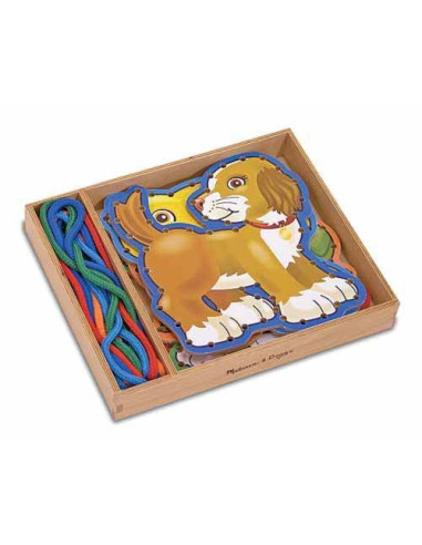 MD3782,Joc cu sireturi Animale de companie Melissa and Doug