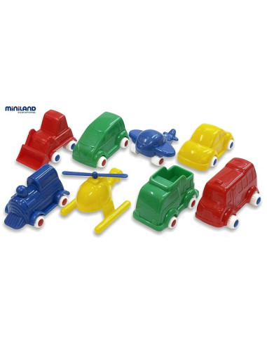 ML27471,Jucarii Minimobil Miniland 32 vehicule ML27471,Jucarii Minimobil Miniland 32 vehicule