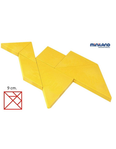ML31727,Joc Tangram Miniland 12 seturi ML31727,Joc Tangram Miniland 12 seturi