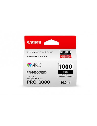 Cartus cerneala original Canon PFI1000PBK, BS0546C001AA