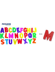 ML97912,Litere mari magnetice Miniland 310 buc 2