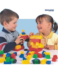 ML32315,Joc de constructii Caramizi Miniland 300 buc 2