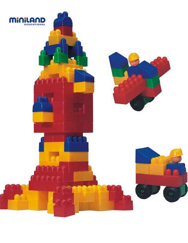 ML32315,Joc de constructii Caramizi Miniland 300 buc