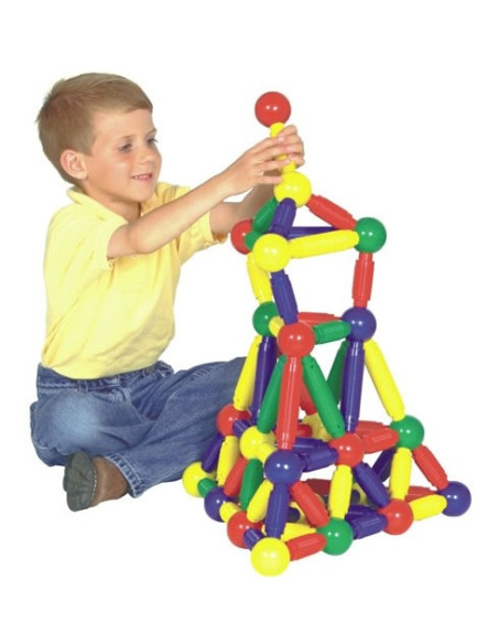 8413082941055,Joc de constructie magnetic Miniland