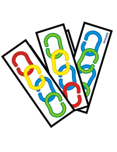 ML31711,Zale din plastic pentru activitati de indemanare Miniland ML31711,Zale din plastic pentru activitati de indemanare Miniland