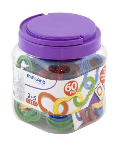 ML31711,Zale din plastic pentru activitati de indemanare Miniland ML31711,Zale din plastic pentru activitati de indemanare Miniland