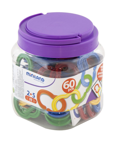 ML31711,Zale din plastic pentru activitati de indemanare Miniland ML31711,Zale din plastic pentru activitati de indemanare Miniland