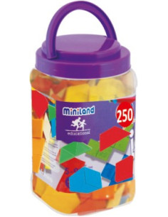ML95045,Forme geometrice diverse Miniland 250 buc 2