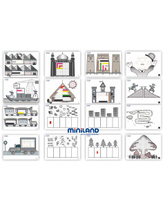 ML95064,Kit pentru jocuri aritmetice Miniland 2