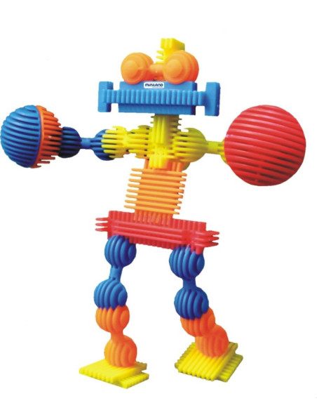 ML94039,InterBlocks Miniland 100 piese