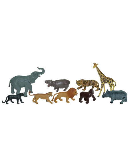 ML25119,Animale salbatice set de 9 figurine - Miniland