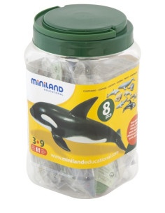 ML27460,Animale marine set de 8 figurine - Miniland