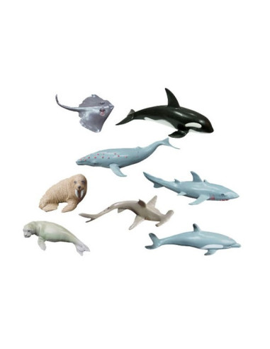 ML27460,Animale marine set de 8 figurine - Miniland