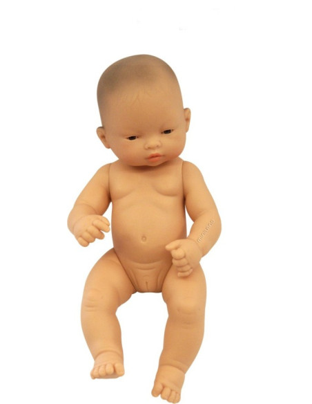 ML31036,Papusa Bebelus asiatic Fata 32 cm - Miniland