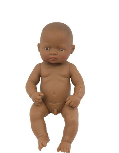 ML31037,Papusa Bebelus Latinoamerican Baiat 32 cm - Miniland