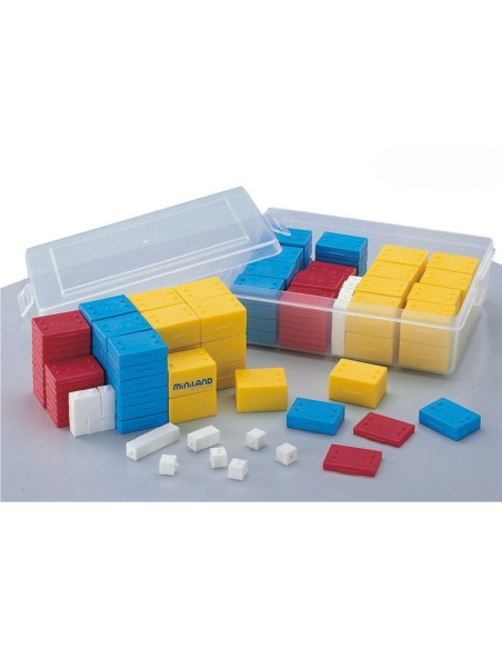 ML95032,Set 76 greutati din plastic - Miniland ML95032,Set 76 greutati din plastic - Miniland