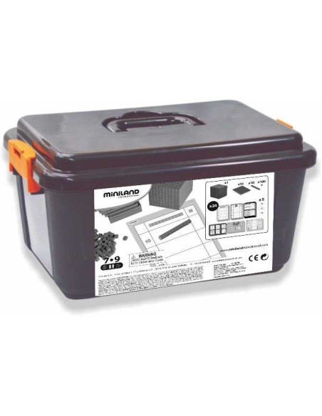 ML95050,Joc educativ Baza 10 Set 121 piese la cutie Miniland ML95050,Joc educativ Baza 10 Set 121 piese la cutie Miniland